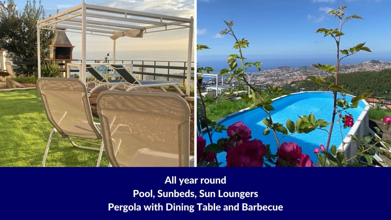 Studio Geek Villa - Open Space - 5M From 5 Top Attractions - Pool All Year Round, Dining Pergola, Barbecue - Funchal Matrix Holiday Home Extérieur photo